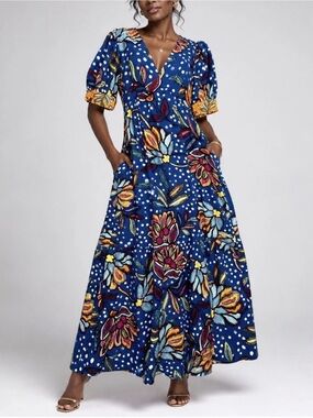 Tabitha Brown x Target Dress polka dot blue